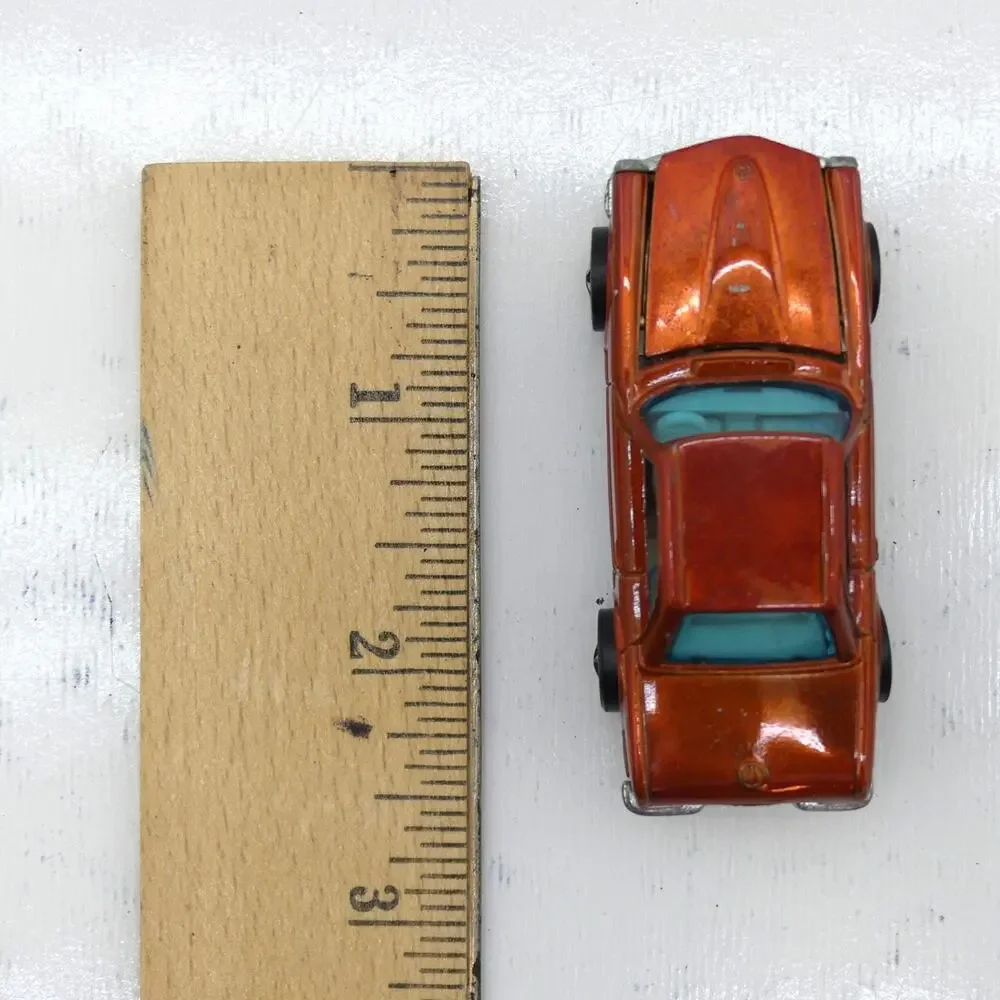Vintage 1969 Mattel Hot Wheels Mercedes-Benz 280SL Redline Copper Diecast Car HK